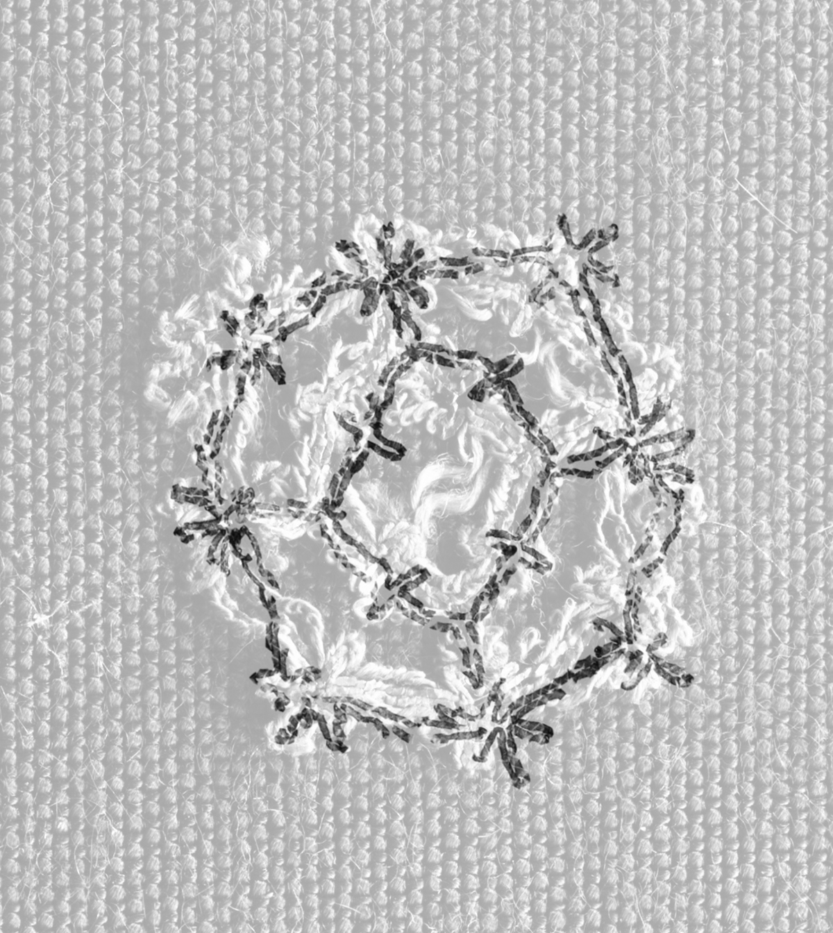 przygotowanie do haftu